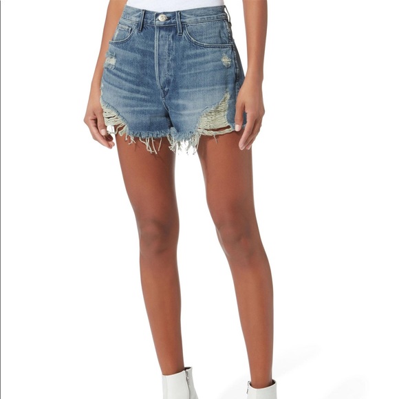 3 x 1 Made Here - W4 Carter Ripped Shorts - Picture 5 of 9